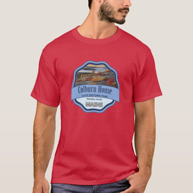 Colburn House Staat Historisches Gebäude T-Shirt (Vorderseite)