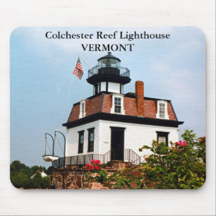 Colchester Reef Lighthouse, Vermont Mousepad