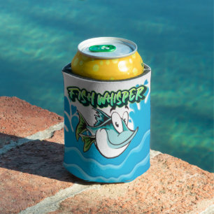 Cold Beer Funny Novelty Gift Joke Fish Whisper Dosenkühler