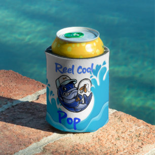 Cold Beer Funny Novelty Gift Joke Reel Cooler Pop  Dosenkühler