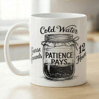 Cold Brew Kaffee Rezept Geduld lohnt sich Kaffeetasse