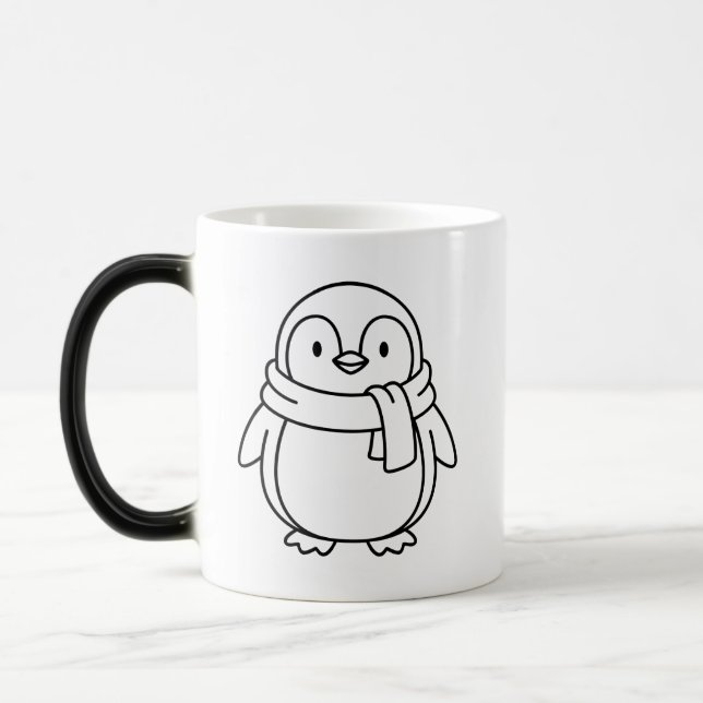 Cold But Cute Penguin Verwandlungstasse (Links)