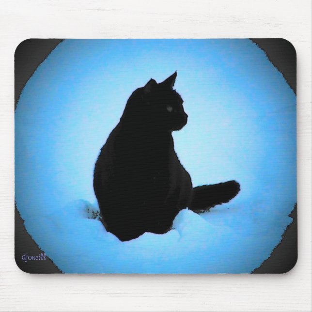 Cold Cat by djoneill Mousepad (Vorne)