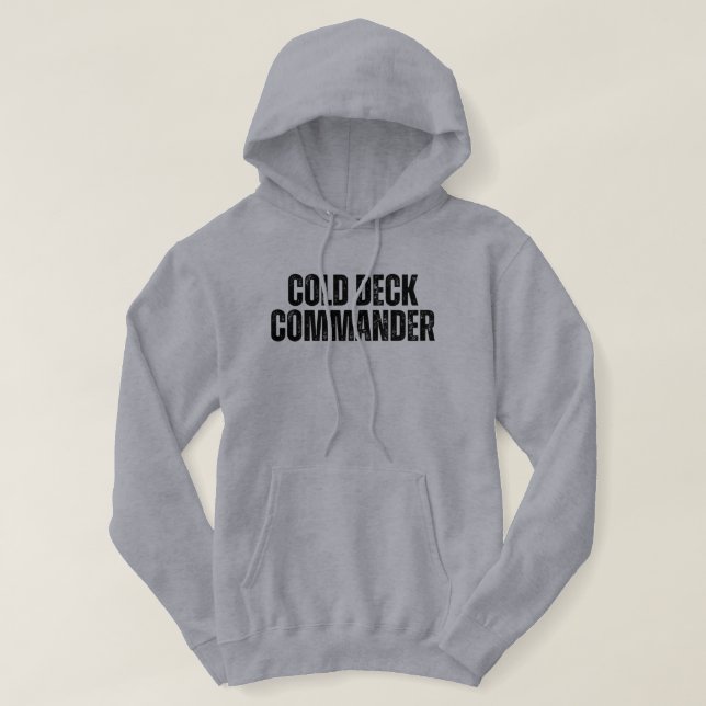 Cold Deck Commander Angeln Hoodie (Design vorne)