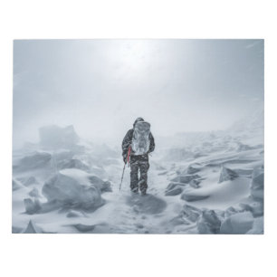Cold Extreme Herausforderung Outdoor Adventure Erk Notizblock