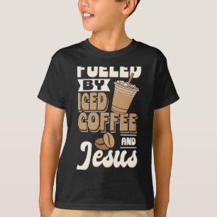 Cold gebrühtem Kaffee angetrieben T-Shirt