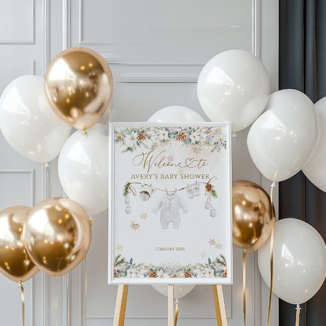 Cold Outdoor Clothest Line Kinderdusche Empfang Poster (Von Creator hochgeladen)