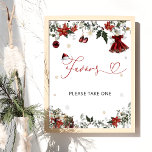 Cold Outside Christmas Girl Baby Shower Favoriten Poster<br><div class="desc">Dieser Artikel schafft eine festliche Atmosphäre,  die perfekt zum Feiern einer Babydusche im Winter ist,  und verbindet die Wärme der Weihnachtszeit mit der Begeisterung,  ein neues Baby willkommen zu heißen. Matching-Elemente sind verfügbar.</div>