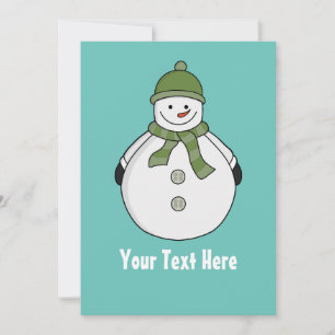 Cold Snowman-Brauch Einladung