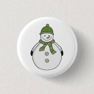 Cold Snowman Button