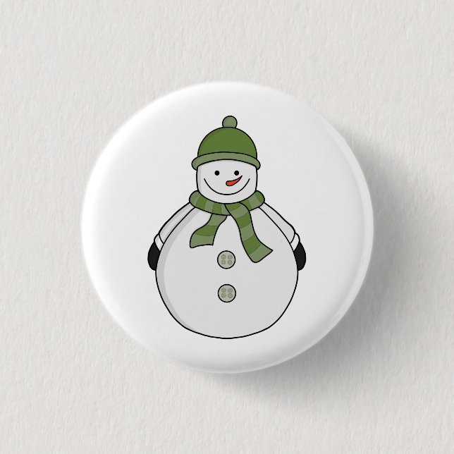 Cold Snowman Button (Vorderseite)