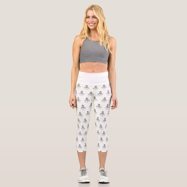 Cold Snowman Capri Leggings (Vorderseite)