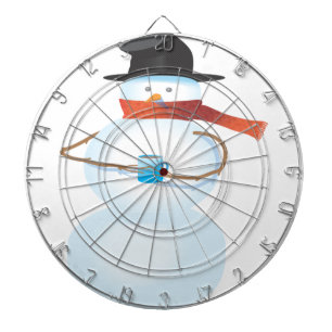 Cold Snowman Dartscheibe