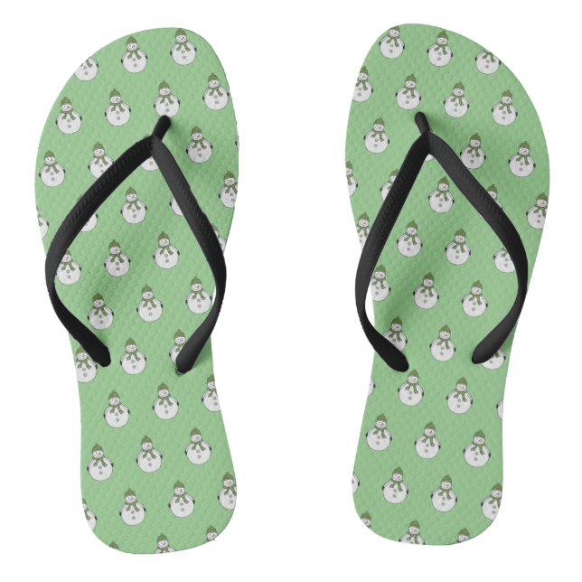 Cold Snowman Flip Flops (Fußbett)