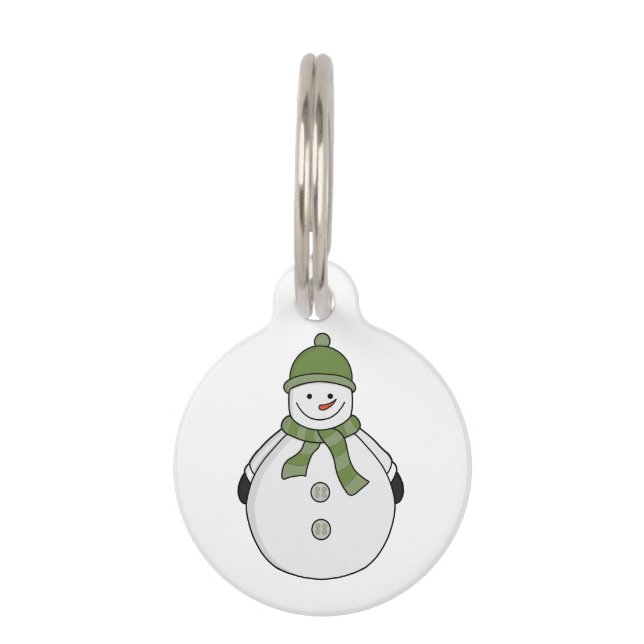 Cold Snowman Haustiermarke (Vorderseite)