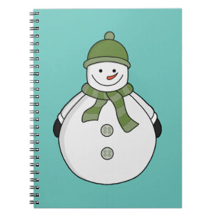 Cold Snowman Notizblock