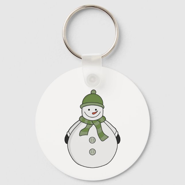 Cold Snowman Schlüsselanhänger (Vorderseite)