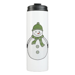 Cold Snowman Thermosbecher