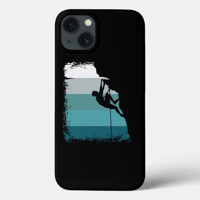 Cold Vintag Climbing - Geschenk Case-Mate iPhone Hülle (Rückseite)