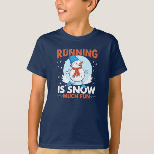 Cold Weather Runner - Running ist schneesicher Spa T-Shirt
