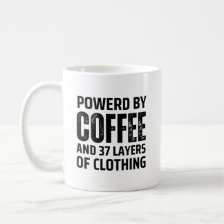 Cold Weather Vibes Tasse, Kaffee und Wetter Kaffeetasse