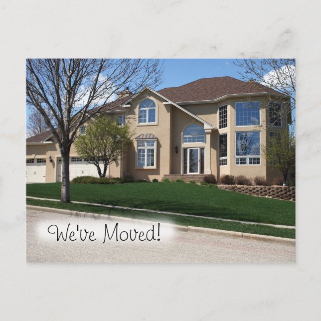 Coldwell Banker Carte postale: NOUS AVONS DÉMÉNAGÉ (Devant)