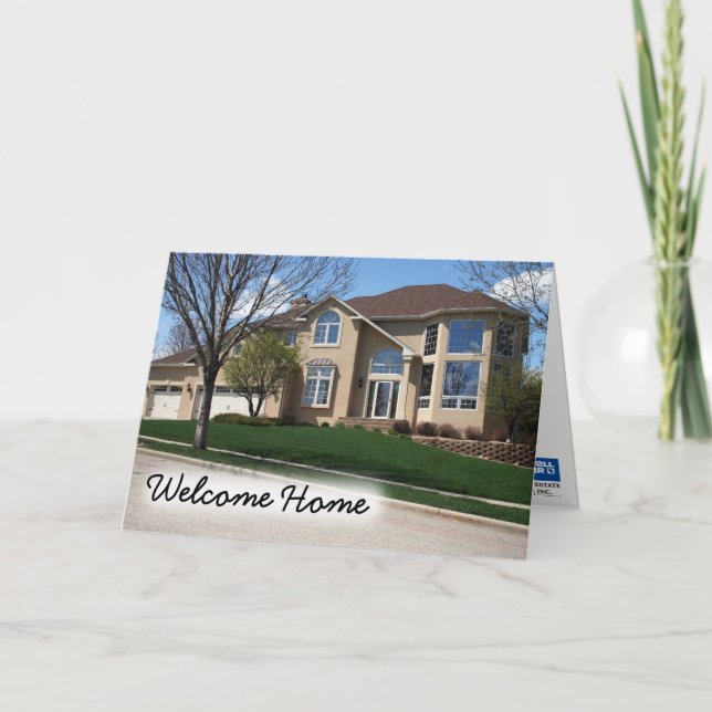 Coldwell Banker Carte pour notes : Bienvenue à la  (Devant)