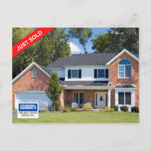 Coldwell Banker Postcard: NUR VERKAUFT Postkarte