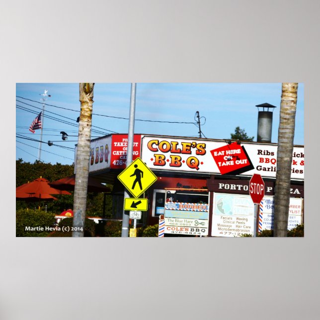 Cole-GRILLEN Poster (Vorne)