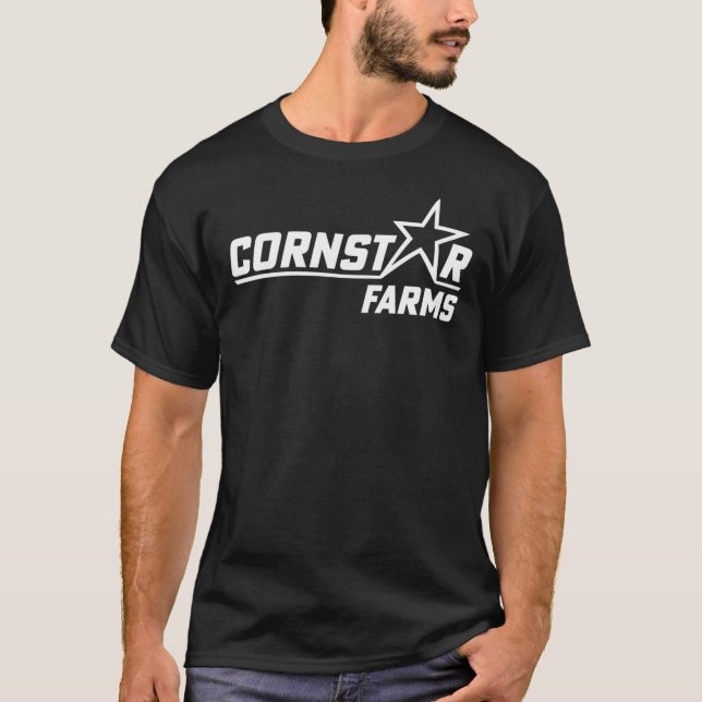 Cole the Cornstar Cornstar Farms Logo Tshirt Long  (Vorderseite)