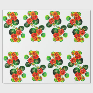 coleção Flores do Brasil capuchinha, Geschenkpapier
