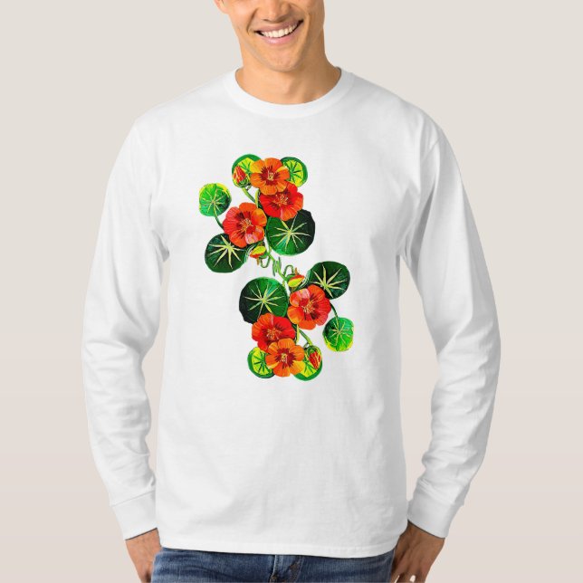 coleção Flores do Brasil capuchinha,  T-Shirt (Vorderseite)