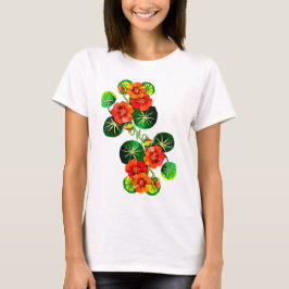coleção Flores do Brasil capuchinha,  T-Shirt