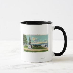 Coles Hill View the Massasoit Statue Tasse