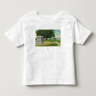 Coles-Hügel-Ansicht des Mayflower Kleinkind T-shirt