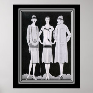 Coles Phillips Art Déco Mode Imprimer 16x20