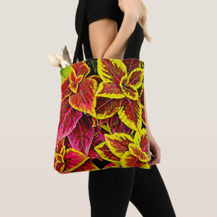 Coleus Leaf Burst Design Tasche