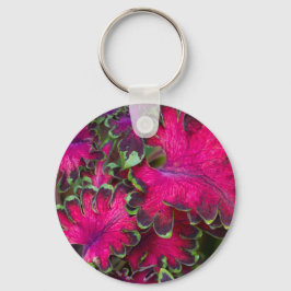 Coleus Macro Schlüsselanhänger