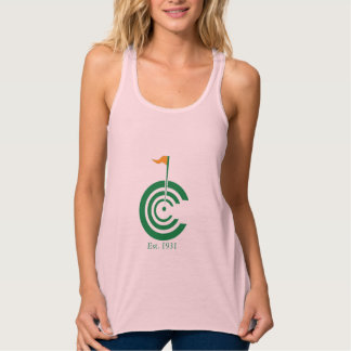 Colfax Countryklub kein weißer Behälter Tank Top