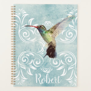 Colibri à l'Arrière - plan fleuri