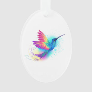 Colibri arc-en-ciel exotique