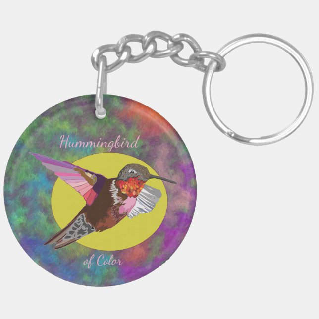 Colibri de Couleur (Dos droit)