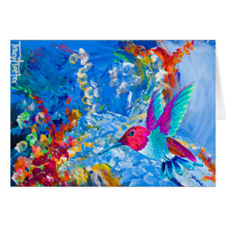 Colibri de générosité