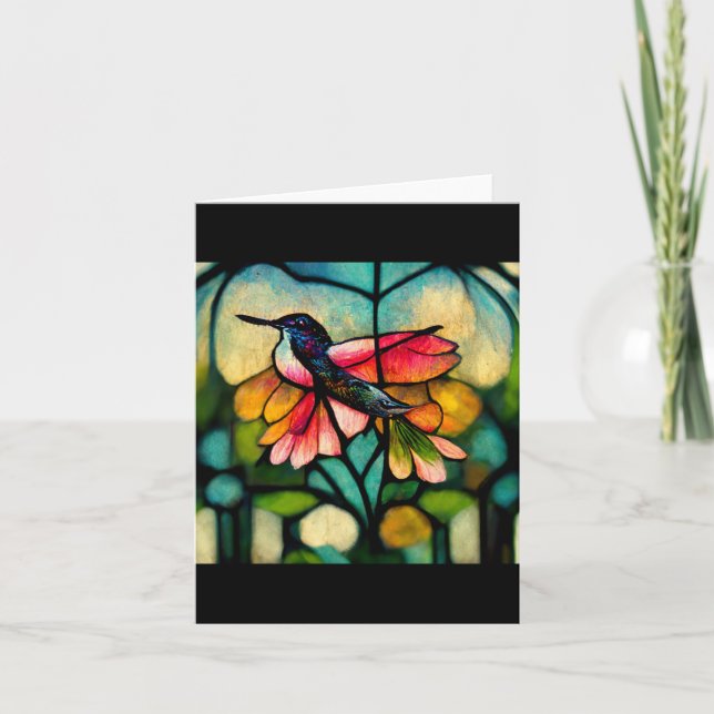 Colibri en verre (Devant)
