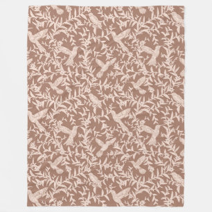 Colibri floral polaire couverture