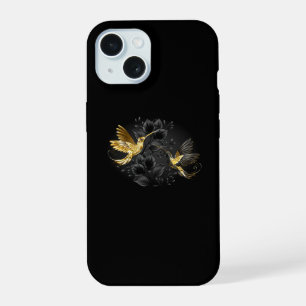 Colibri noir et or