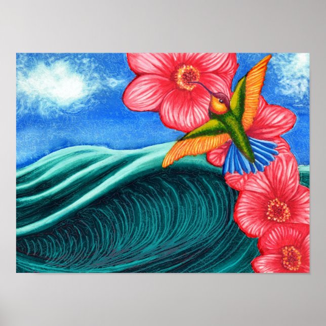 Colibri OceanPrint, Poster Paper (Matte) (Devant)