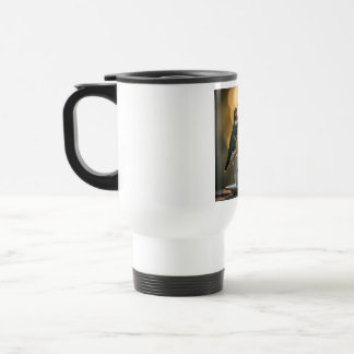 Colibri perché sur un mug de voyage