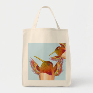 Colibri roux sur un Sac fourre-tout