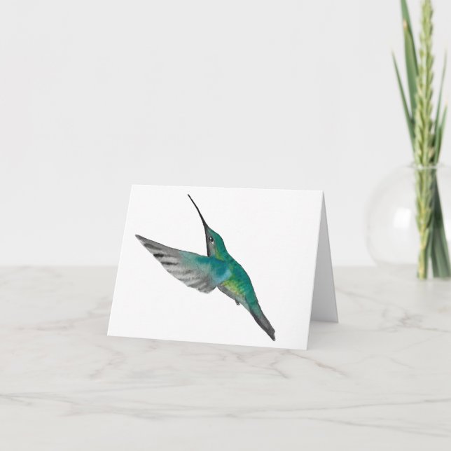 Colibri vert turquoise (Devant)